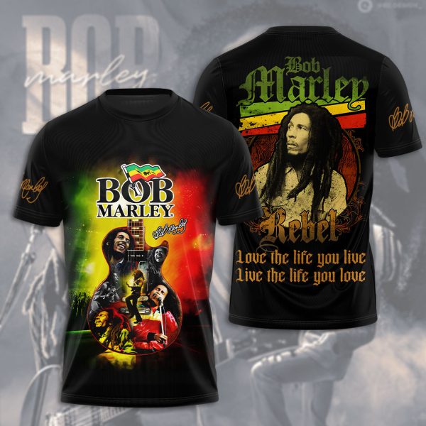 Bob Marley 3D Apparel - HUANNM 4179