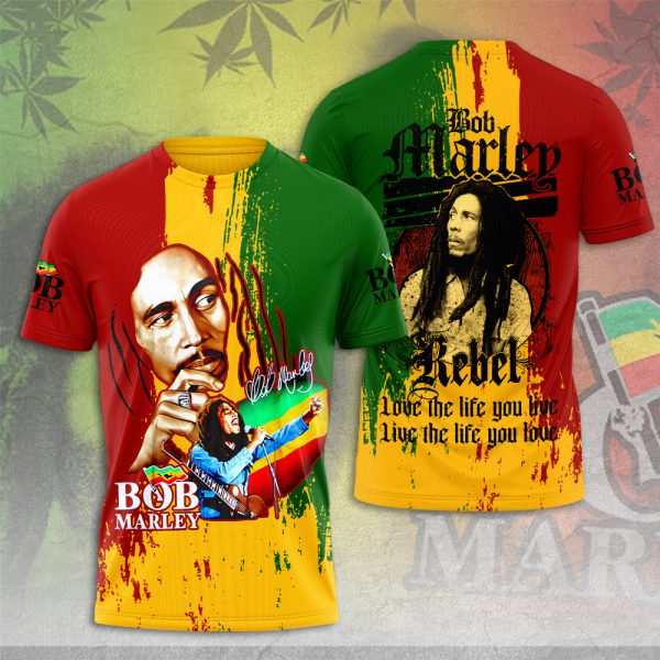 Bob Marley 3D Apparel - HUANNM 4628