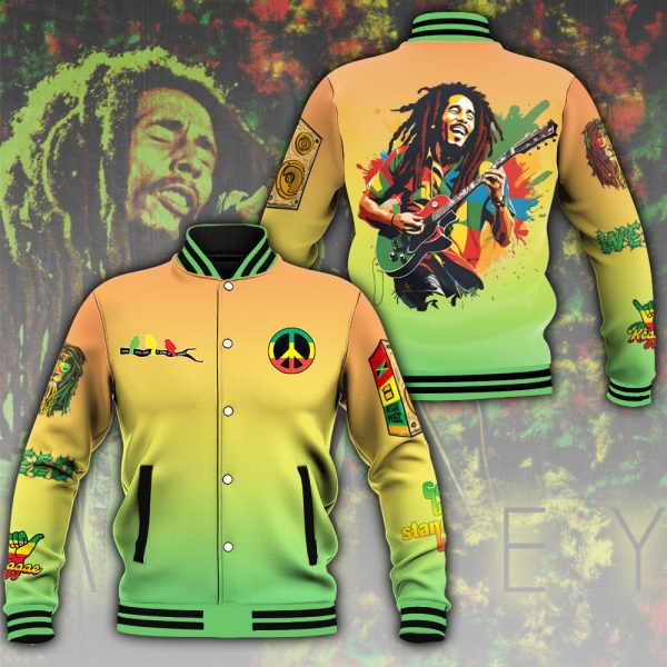 Bob Marley Varsity Jacket - ANHNV 4267