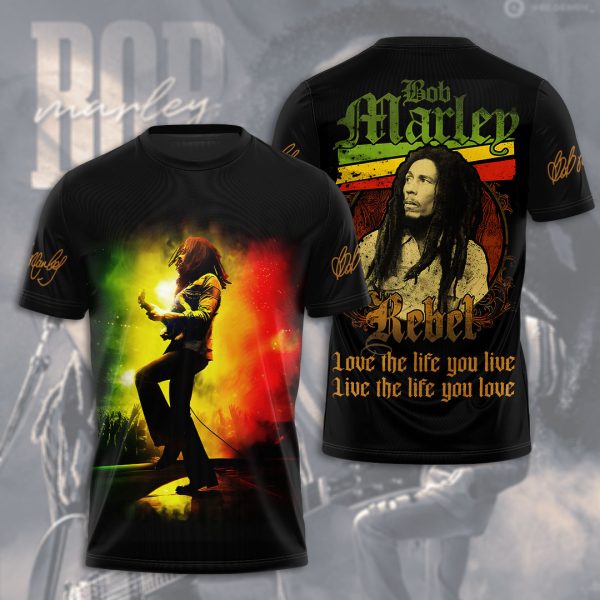 Bob Marley 3D Apparel - HUANNM 4104