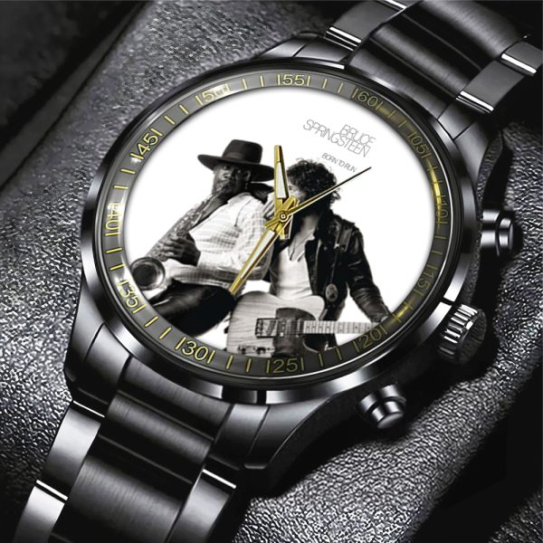 Bruce Springsteen Black Stainless Steel Watch - TANTN 6028