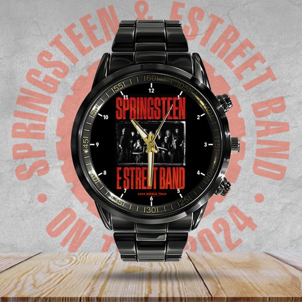 Bruce Springsteen Black Stainless Steel Watch - HOATT 4690