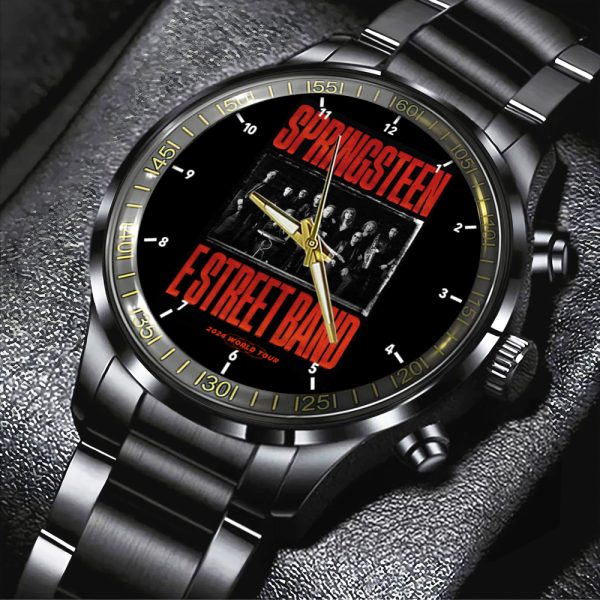 Bruce Springsteen Black Stainless Steel Watch - HOATT 4690