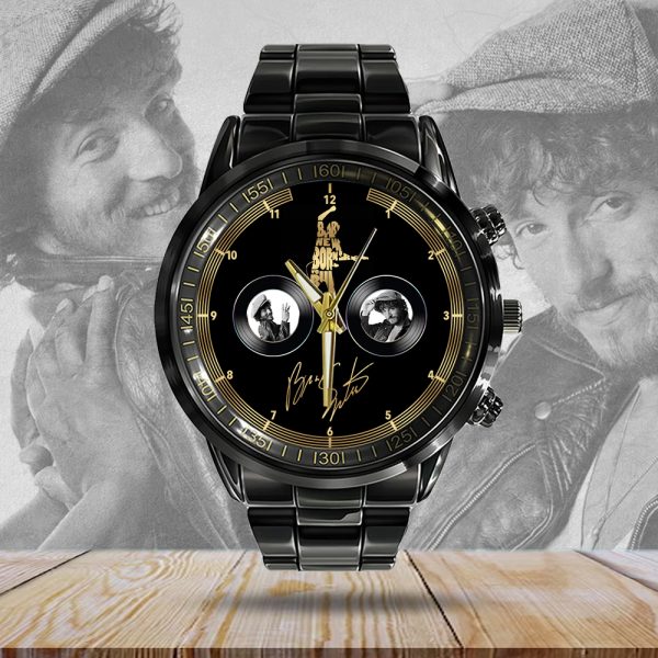 Bruce Springsteen Black Stainless Steel Watch - HOATT 4752