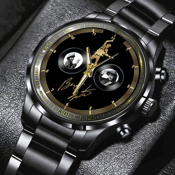 Bruce Springsteen Black Stainless Steel Watch - HOATT 4752