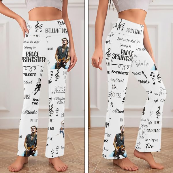 Bruce Springsteen 3D Flare Yoga Pants - HOATT 4713