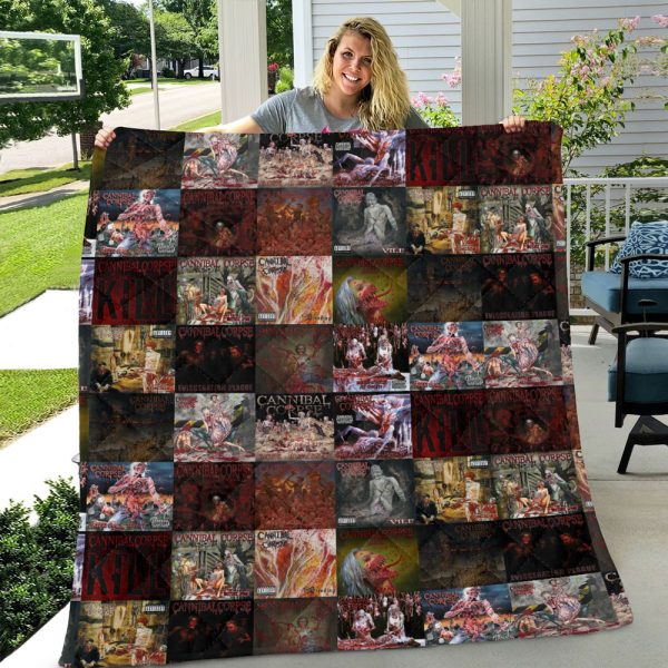 Cannibal Corpse Quilt Blanket - HUANNM 263