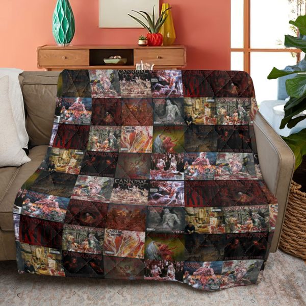 Cannibal Corpse Quilt Blanket - HUANNM 263