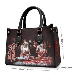 Cannibal Corpse Leather HandBag - HUANNM 231