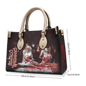 Cannibal Corpse Leather HandBag - HUANNM 231