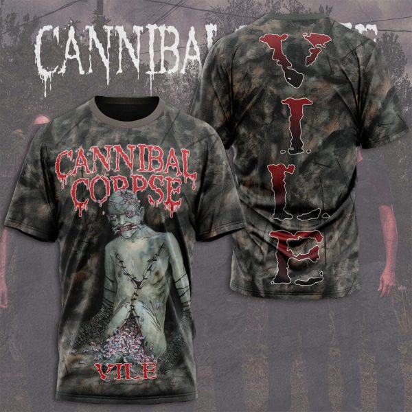 Cannibal Corpse 3D T-Shirt - HUANNM 232