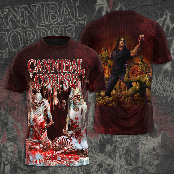 Cannibal Corpse 3D T-Shirt - HUANNM 327