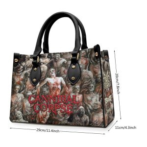 Cannibal Corpse Leather HandBag - HUANNM 487