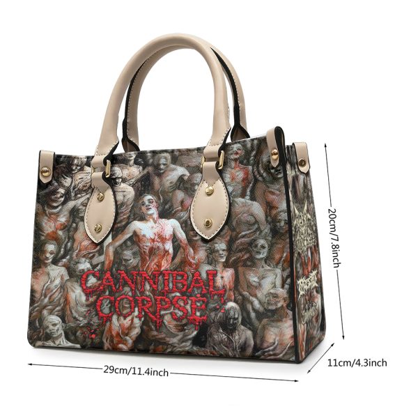 Cannibal Corpse Leather HandBag - HUANNM 487