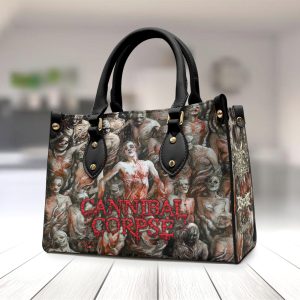 Cannibal Corpse Leather HandBag - HUANNM 487