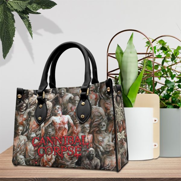 Cannibal Corpse Leather HandBag - HUANNM 487