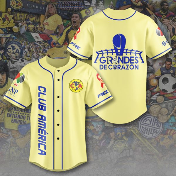 Club América Baseball Jersey - HUANNM 3287.1