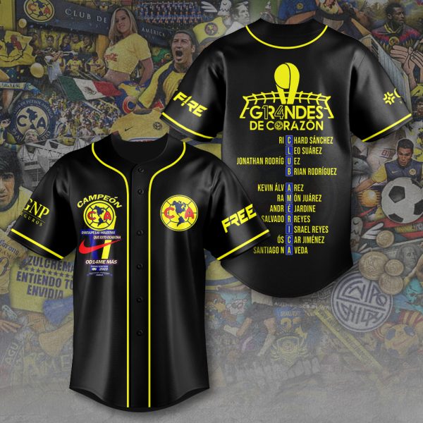 Club América Baseball Jersey - HUANNM 3345.1