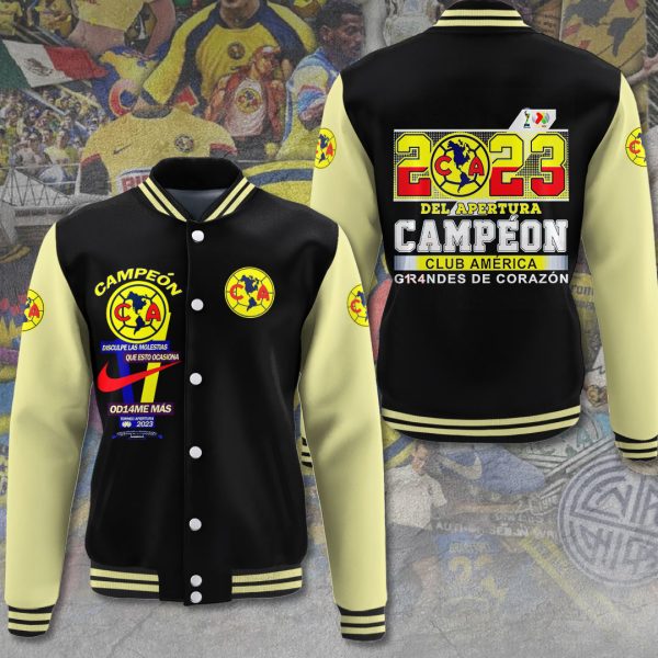 Club América Varsity Jacket - HUANNM 3331.1