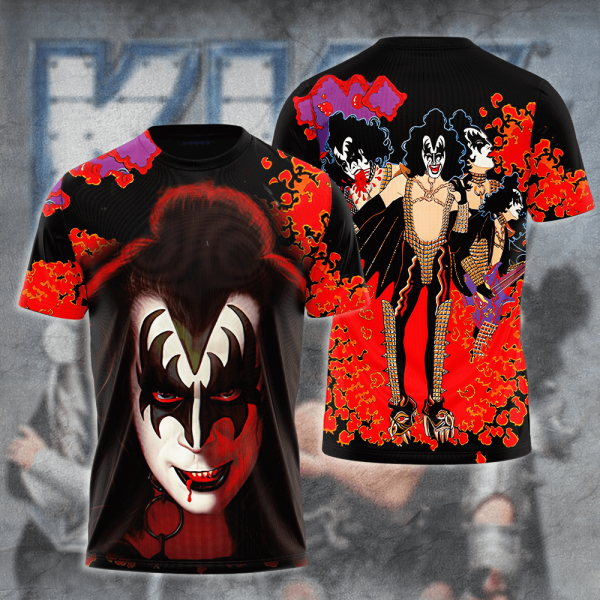 Kiss Band 3D Apparel - HUANNM 840