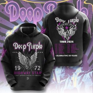 Deep Purple 3D Apparel - HUANNM 4806