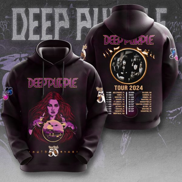 Deep Purple 3D Apparel - HUANNM 4868