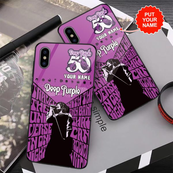 Personalized Deep Purple Phone Case - HUANNM 4873