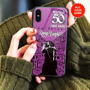 Personalized Deep Purple Phone Case - HUANNM 4873