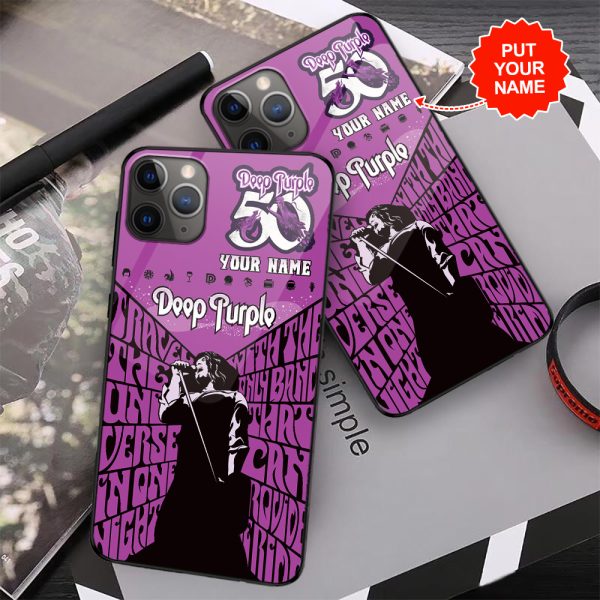 Personalized Deep Purple Phone Case - HUANNM 4873