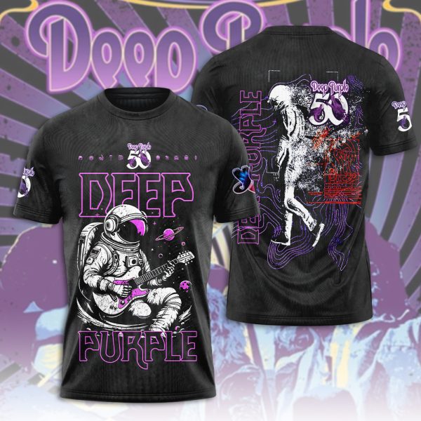 Deep Purple 3D Apparel - HUANNM 4768