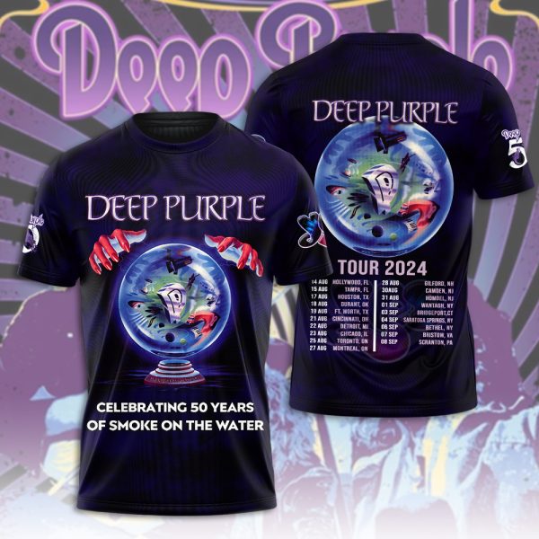 Deep Purple 3D Apparel - HUANNM 4769