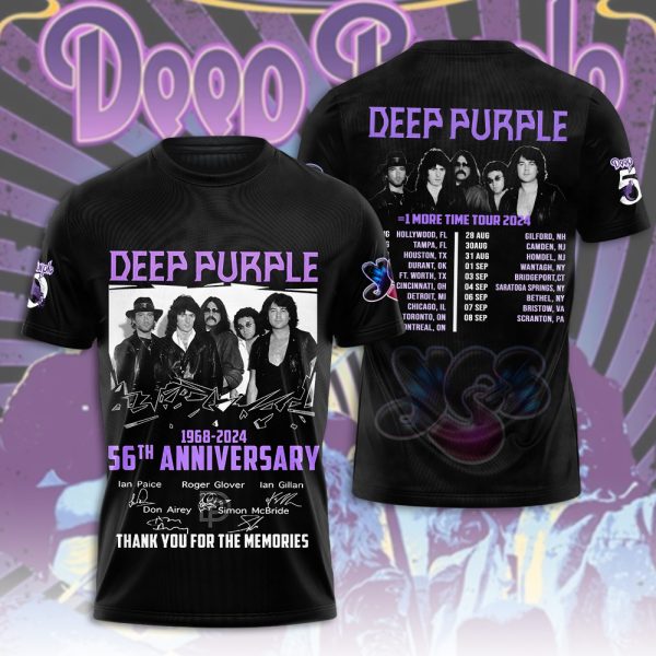 Deep Purple 3D Apparel - HUANNM 4770