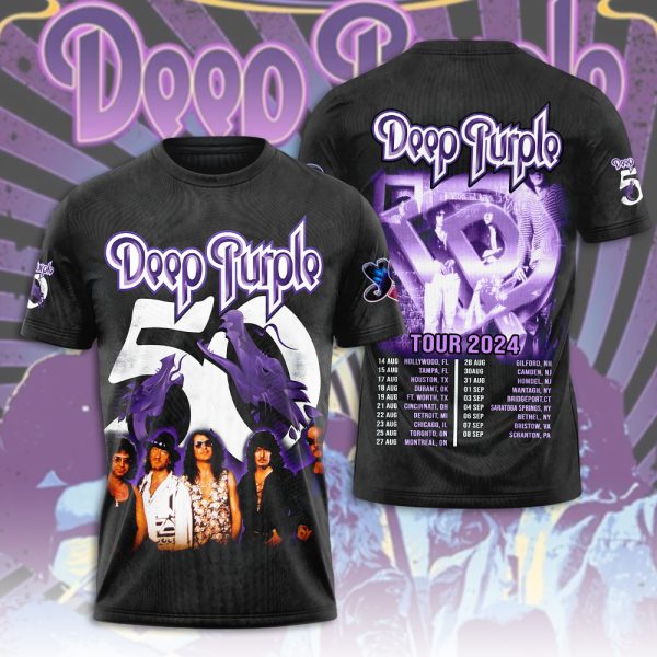 Deep Purple 3D Apparel - HUANNM 4771