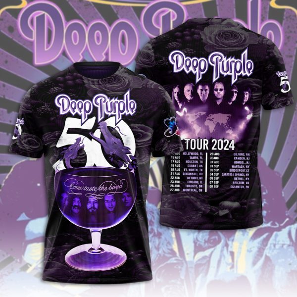 Deep Purple 3D Apparel - HUANNM 4772