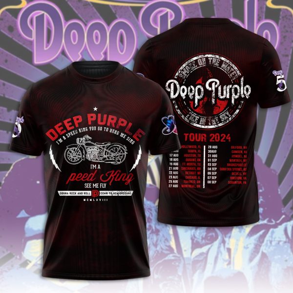 Deep Purple 3D Apparel - HUANNM 4798