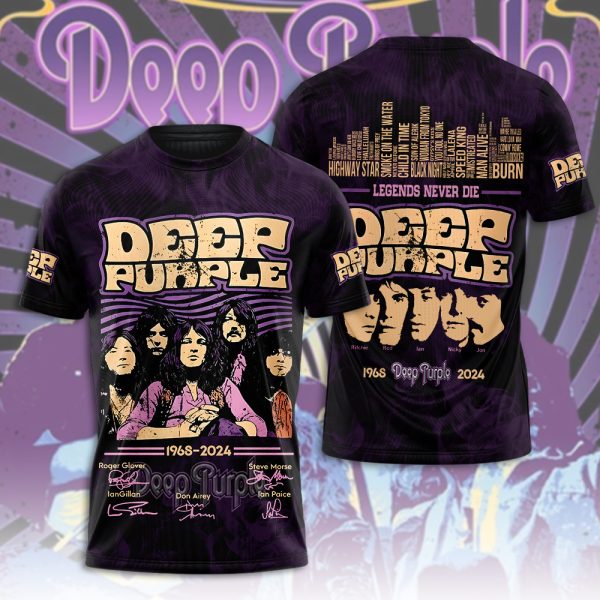 Deep Purple 3D Apparel - HUANNM 4800