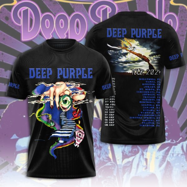 Deep Purple 3D Apparel - HUANNM 4804