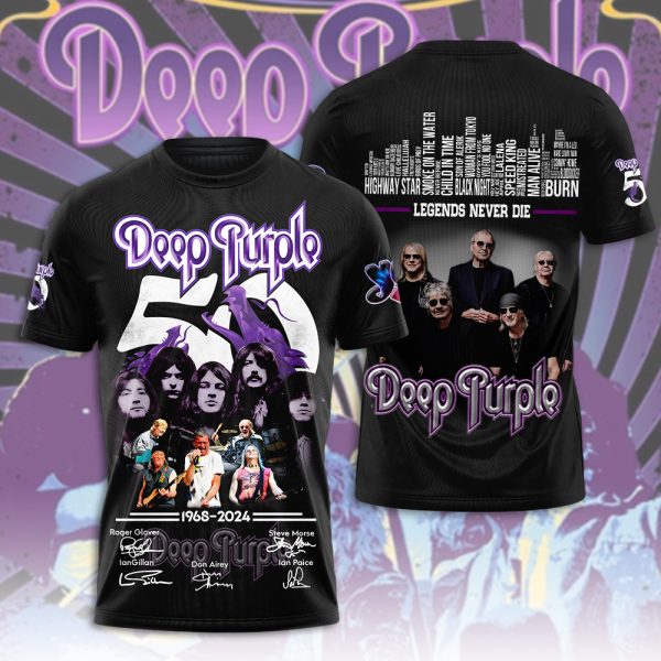 Deep Purple 3D Apparel - HUANNM 4861