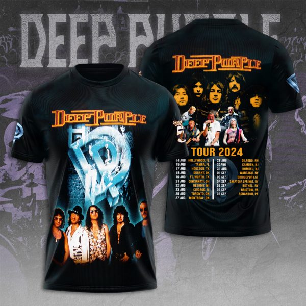 Deep Purple 3D Apparel - HUANNM 4866