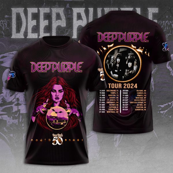 Deep Purple 3D Apparel - HUANNM 4868