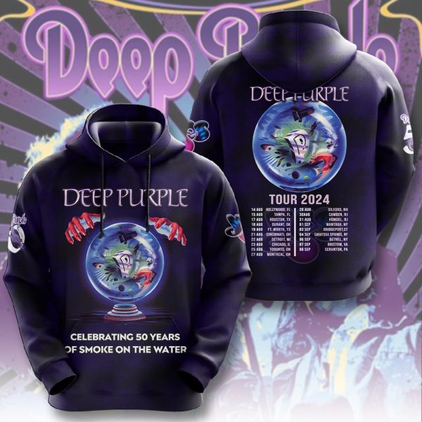 Deep Purple 3D Apparel - HUANNM 4769