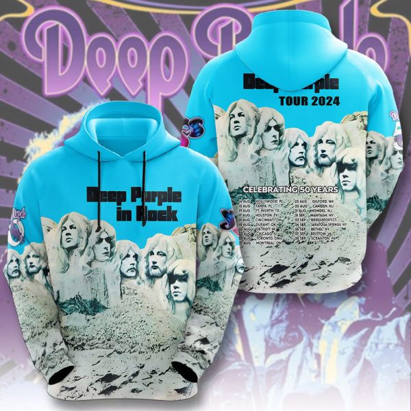 Deep Purple 3D Apparel - HUANNM 4805