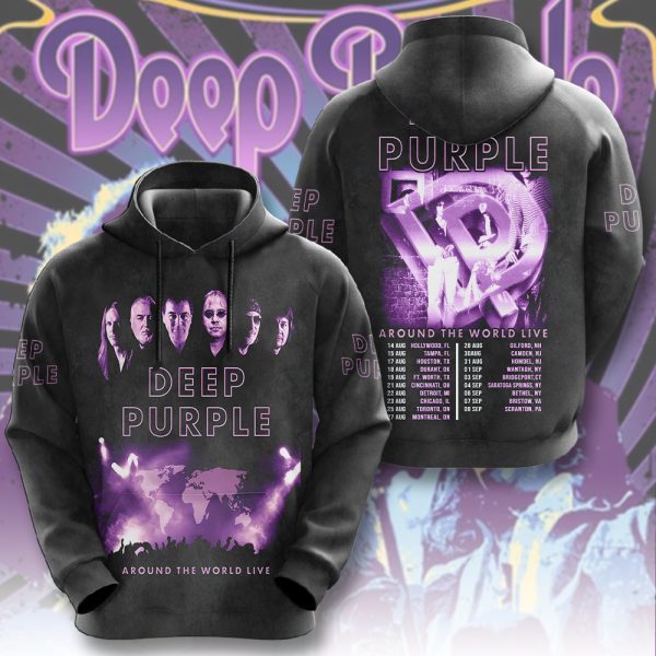 Deep Purple 3D Apparel - HUANNM 4797