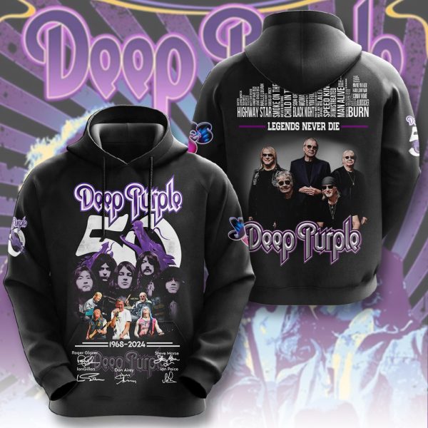 Deep Purple 3D Apparel - HUANNM 4861