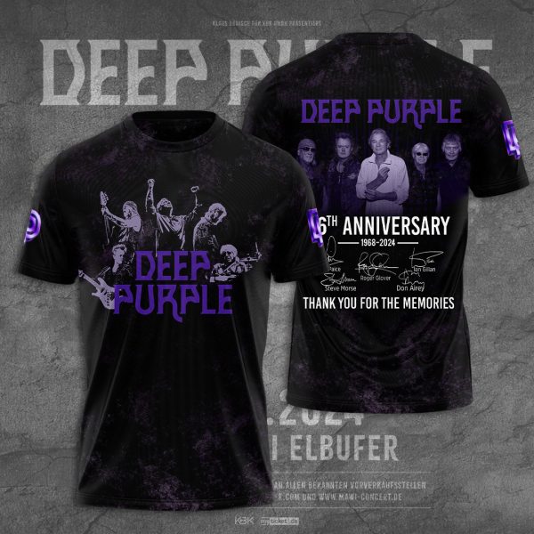 Deep Purple 3D Apparel - TANTN 6106