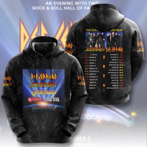 Def Leppard x Journey 3D Apparel - HUANNM 4862