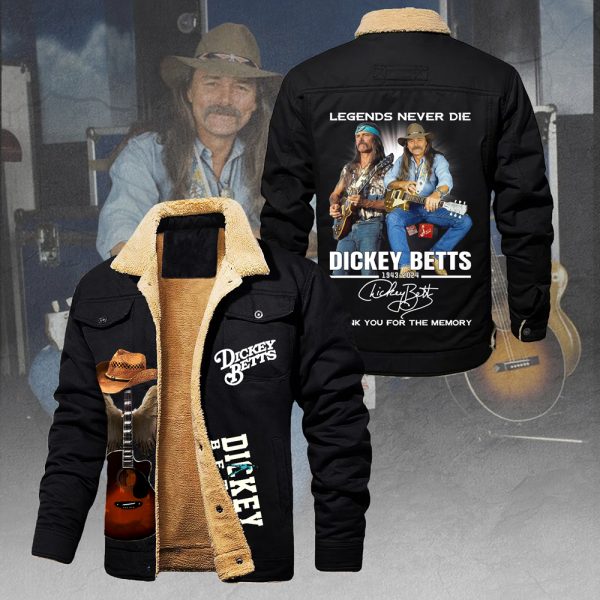 Dickey Betts 2D Winter Fleece Jacket - HUANNM 4947