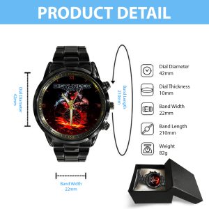 Disturbed Black Stainless Steel Watch - GNE 380