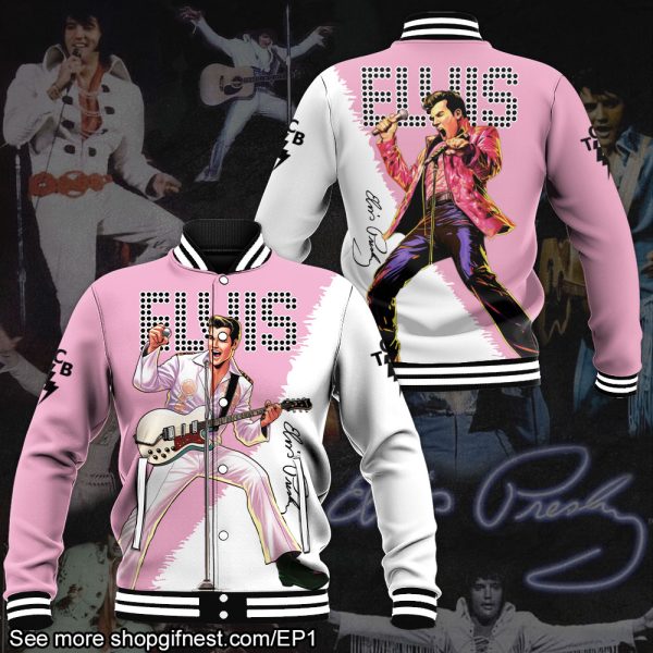 Elvis Presley Varsity Jacket - HUANNM 2216