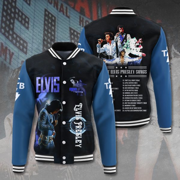 Elvis Presley Varsity Jacket - HUANNM 4641